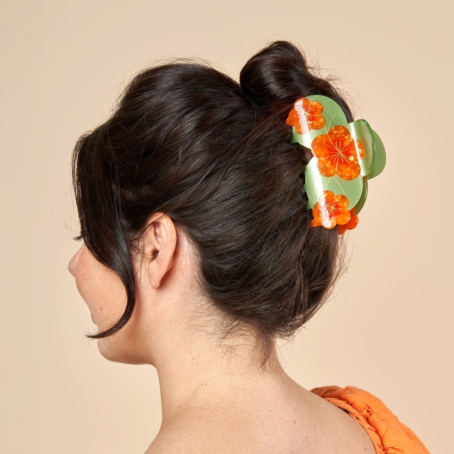 Nasturtium Hair Claw