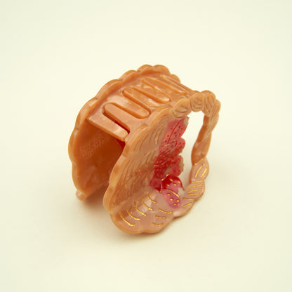 Strawberries Basket Hair Claw
