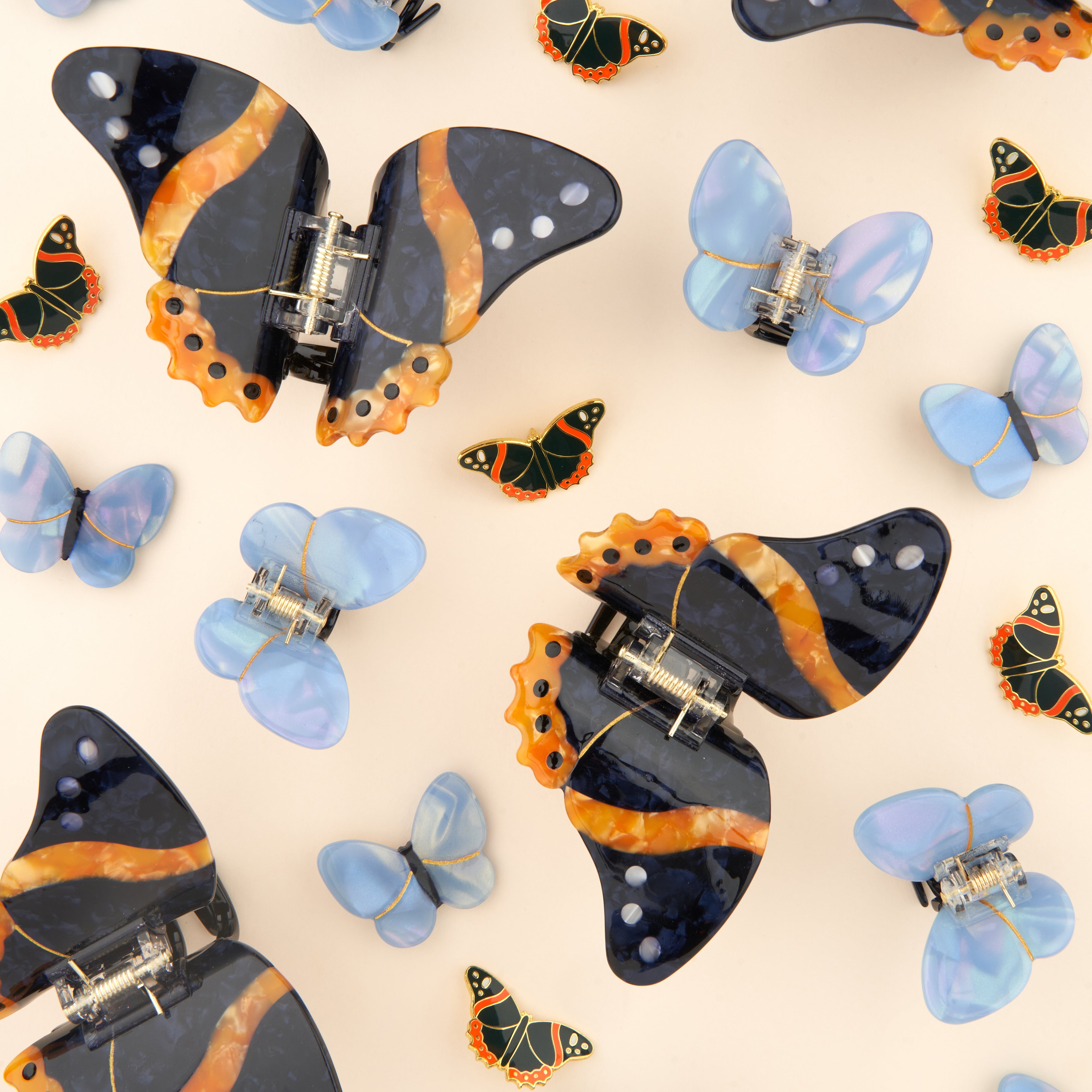 Butterfly Hair Claw - black butterfly hair clip | Coucou Suzette