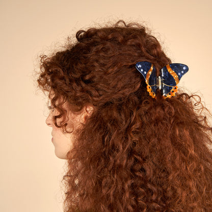 Pince à cheveux Papillon Noir