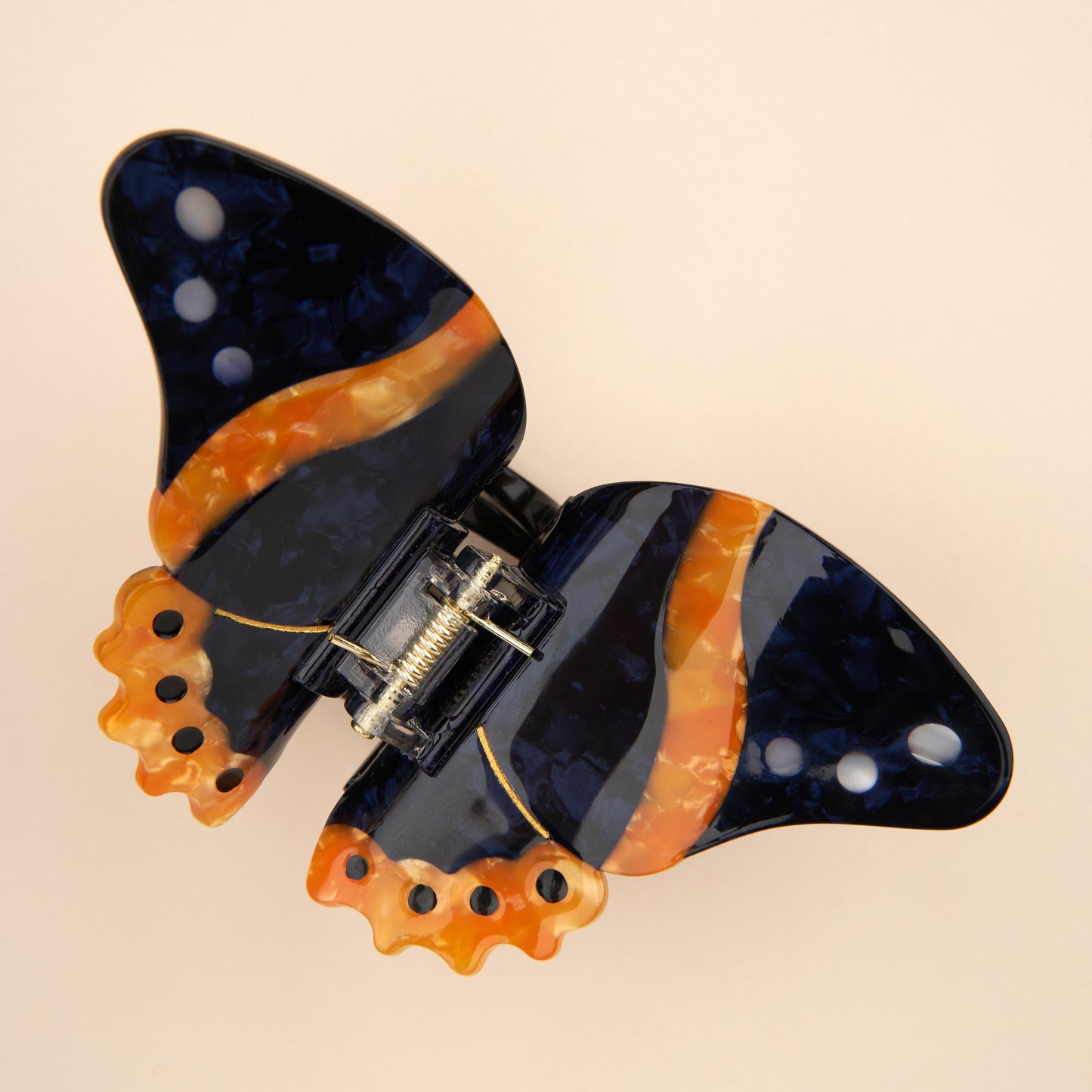 Pince à cheveux Papillon Noir