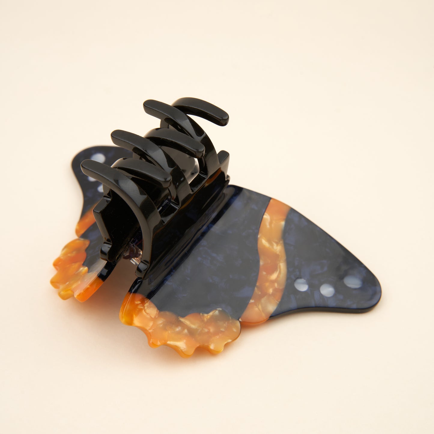 Pince à cheveux Papillon Noir