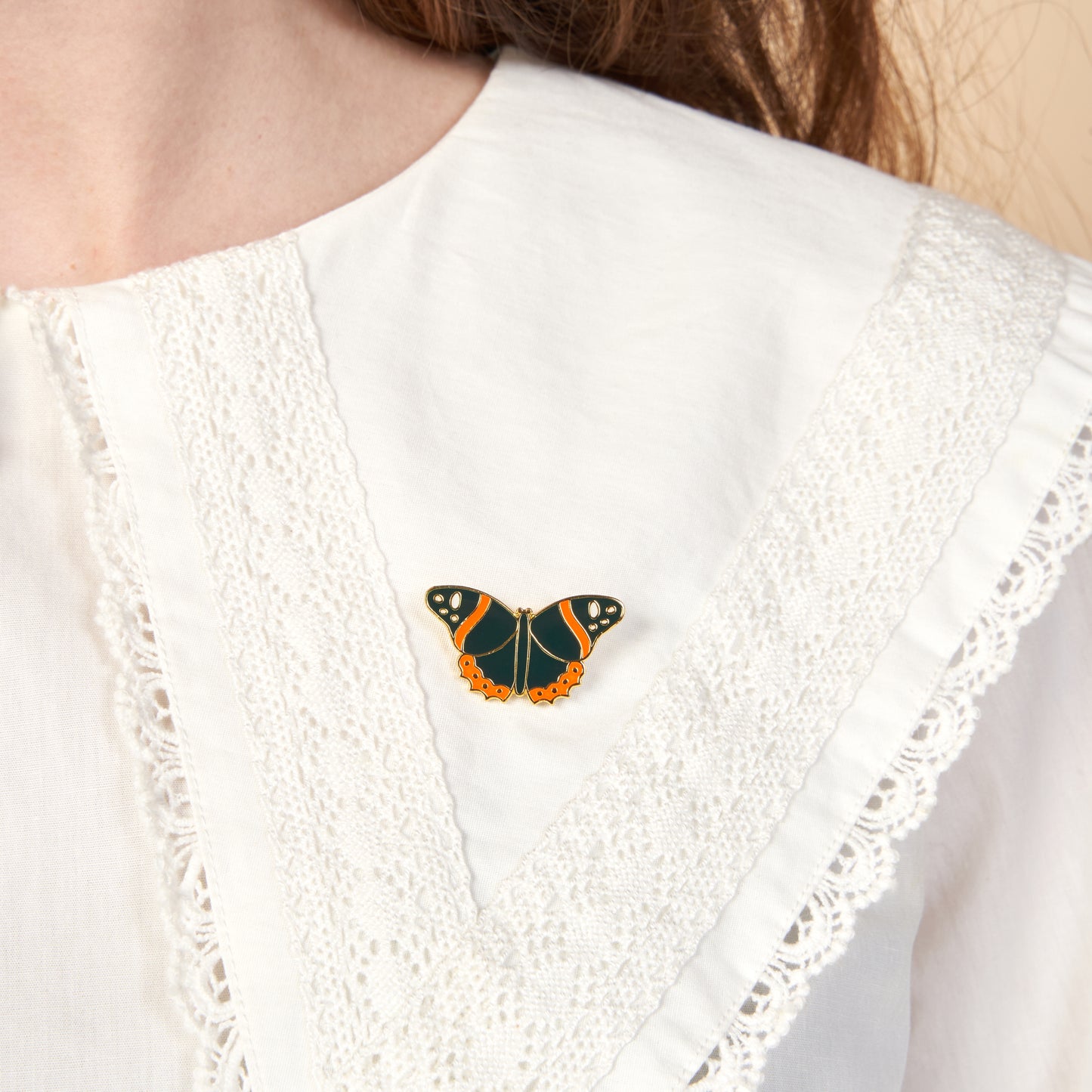Pin's Papillon Noir