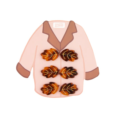 Leaf Sewing Buttons Kit