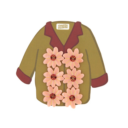 Kit Boutons Fleur rose