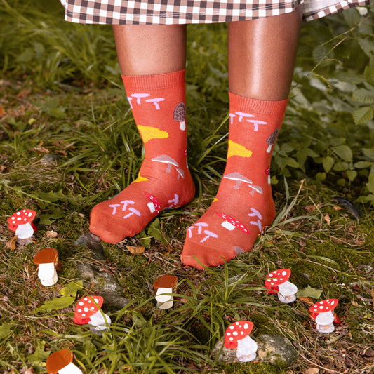 Chaussettes Cueillette Champignons