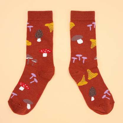 Mushrooms Picking Socks