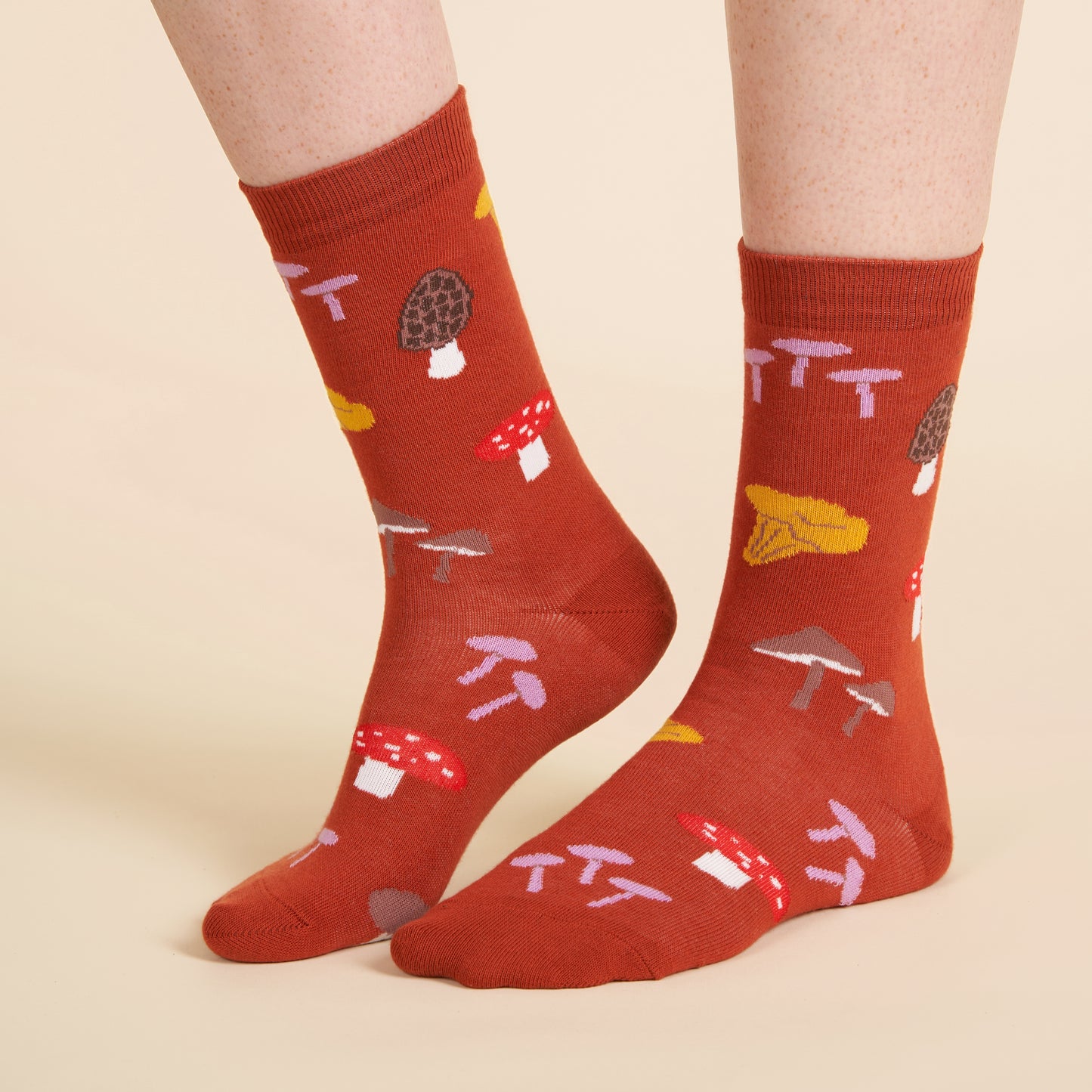 Mushrooms Picking Socks