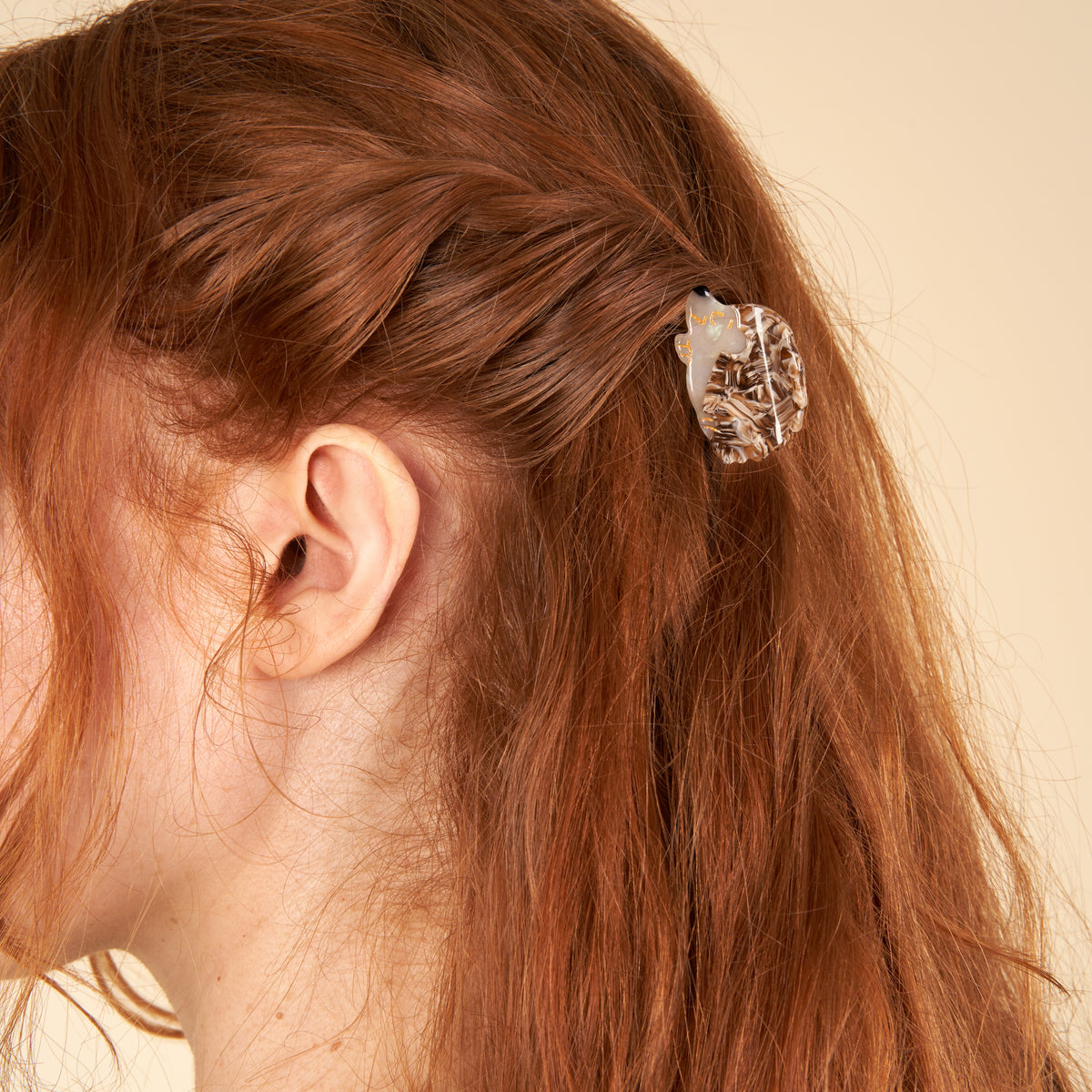 Mini pince à cheveux Hérisson