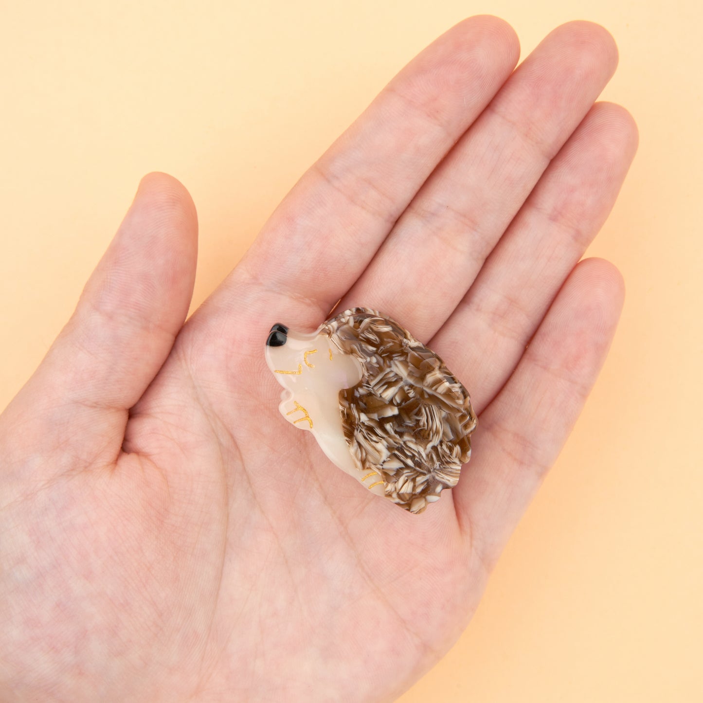 Mini pince à cheveux Hérisson