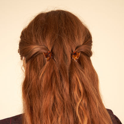 Lot mini pinces à cheveux Oiseaux