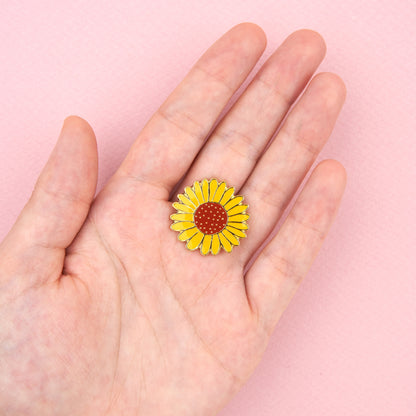 Sunflower Pin