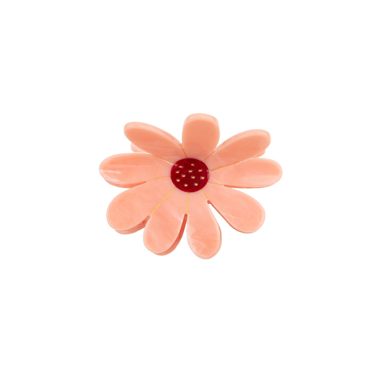 Pince à cheveux Fleur Rose
