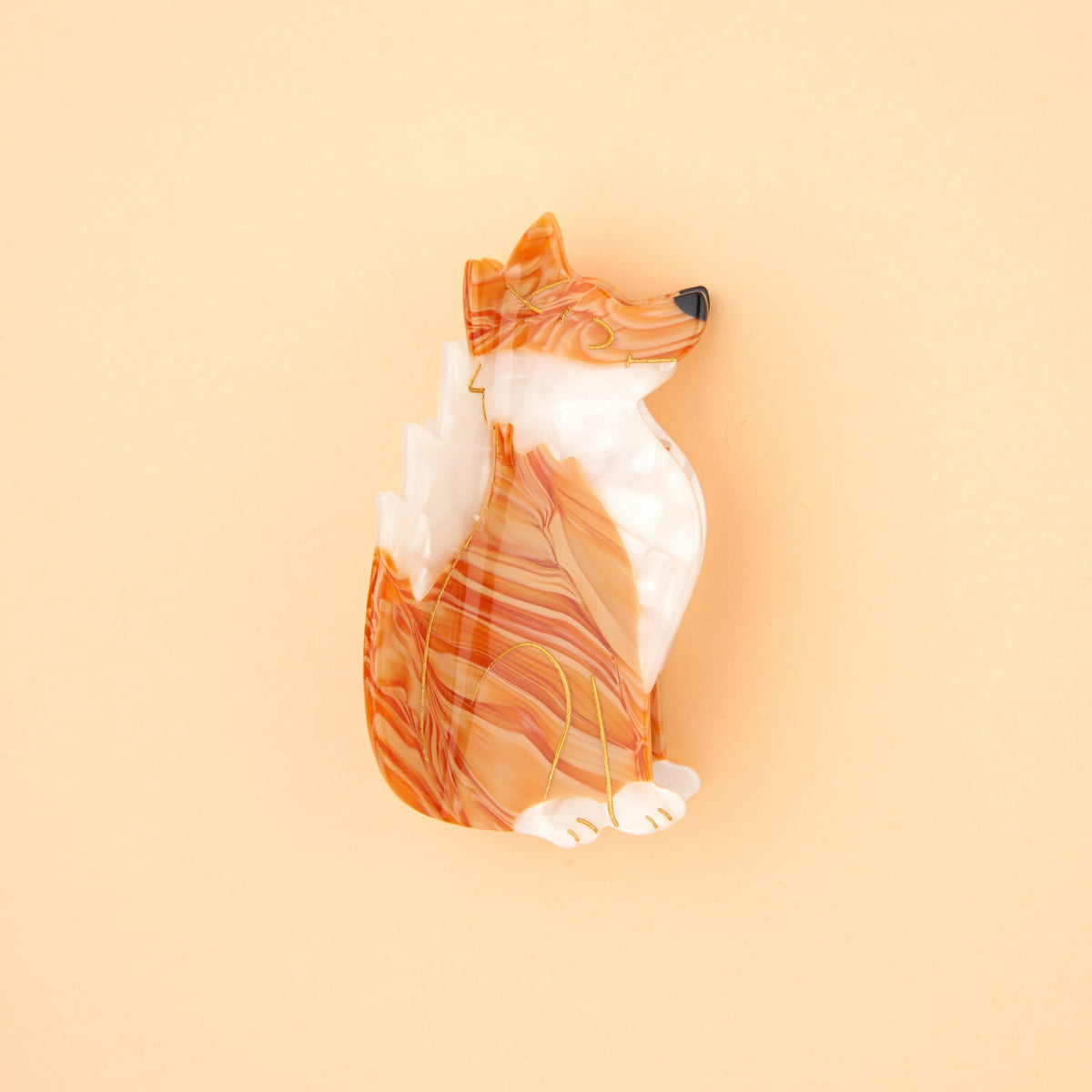 Pince à cheveux Renard