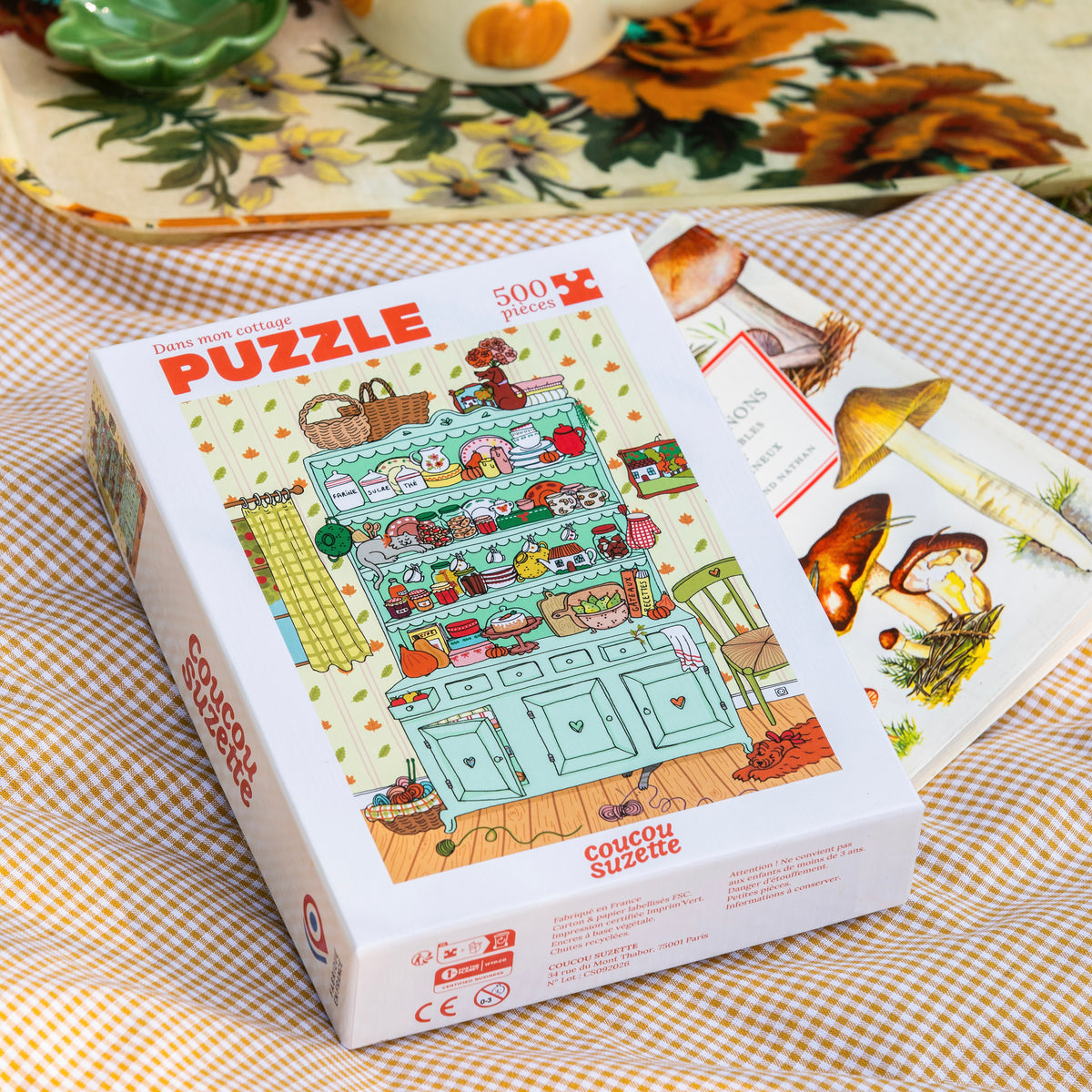 Puzzle Dans mon cottage - 500 pièces