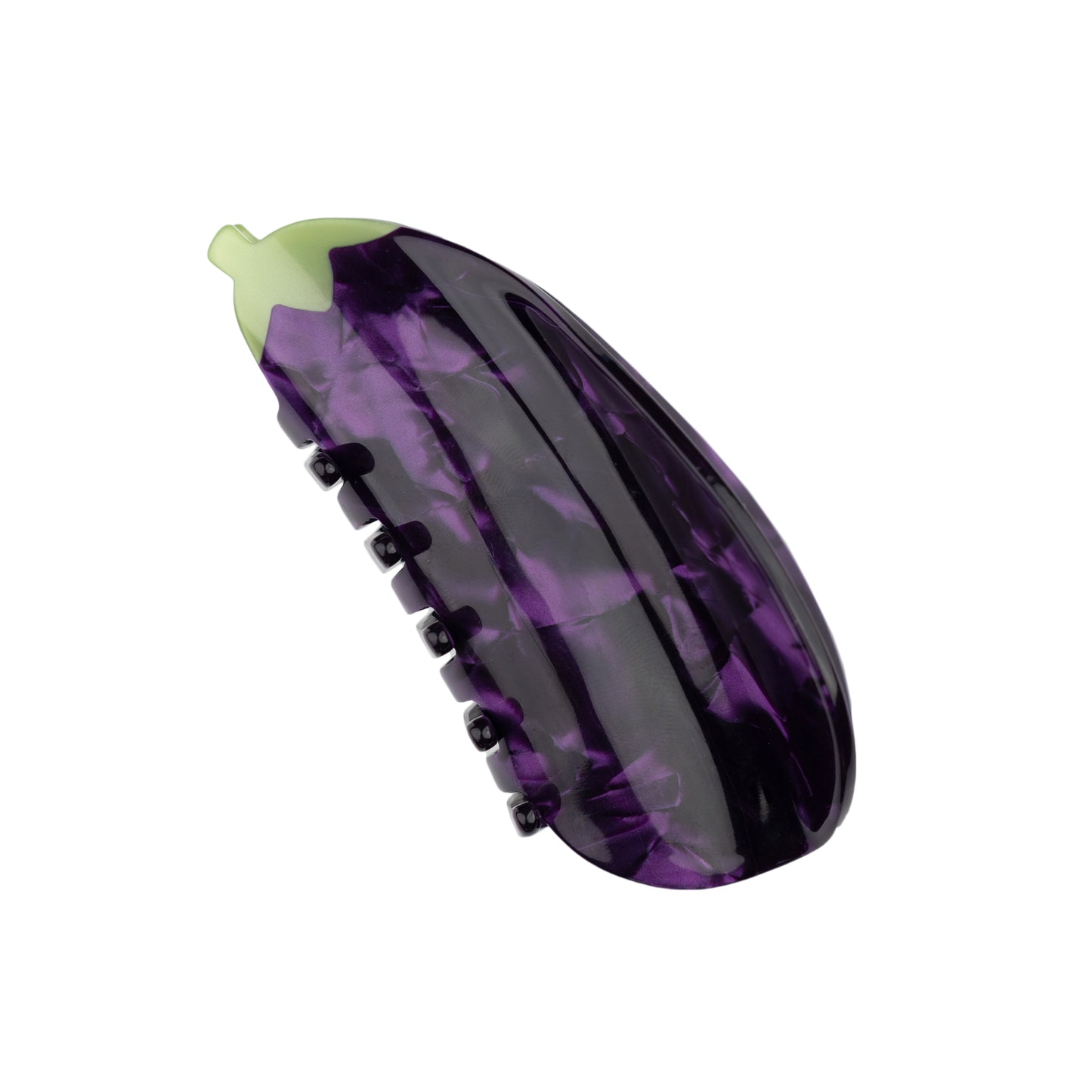Eggplant Hair Claw