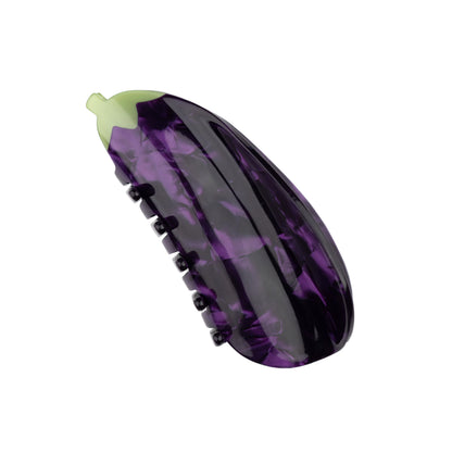 Eggplant Hair Claw