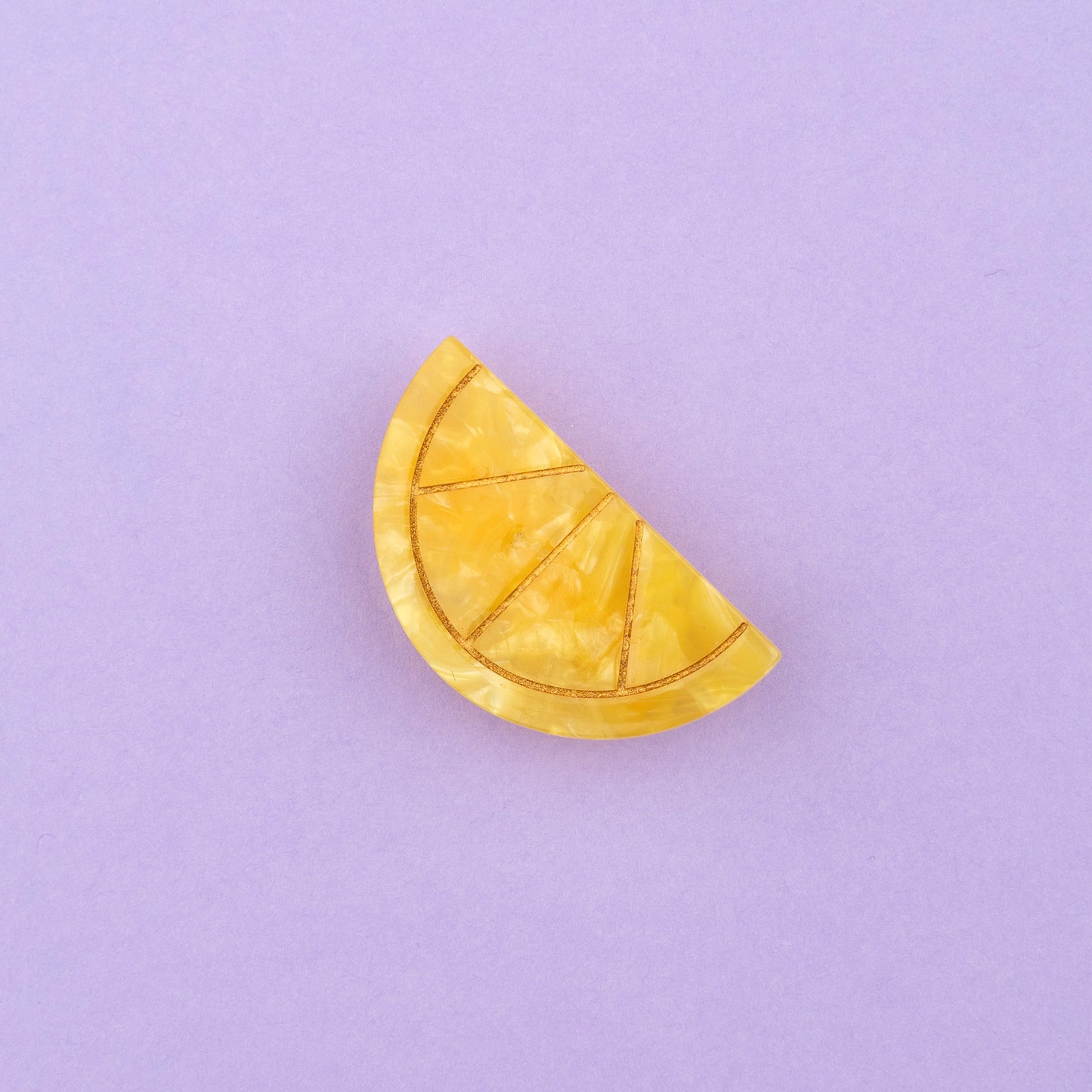 Lemon Hair Clip