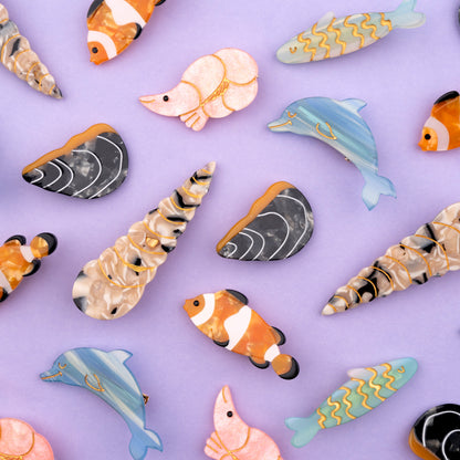 Seashell Hair Clip