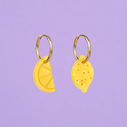 Lemon Earrings