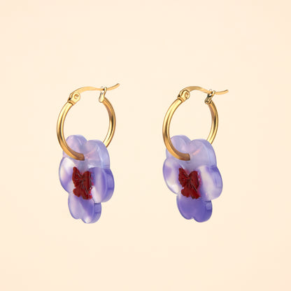 Pansies Earrings - Atypical