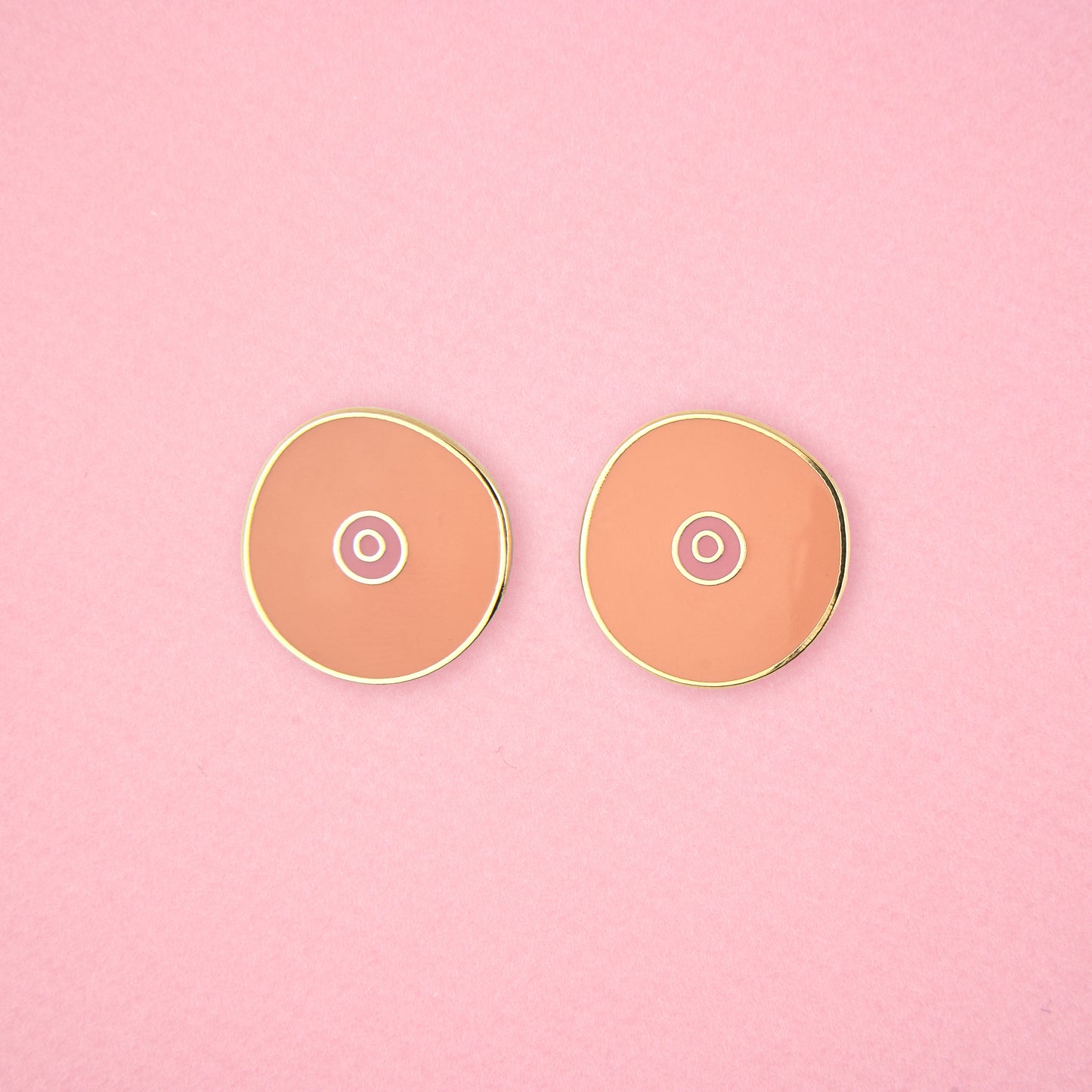 Pin's Seins - Blanc