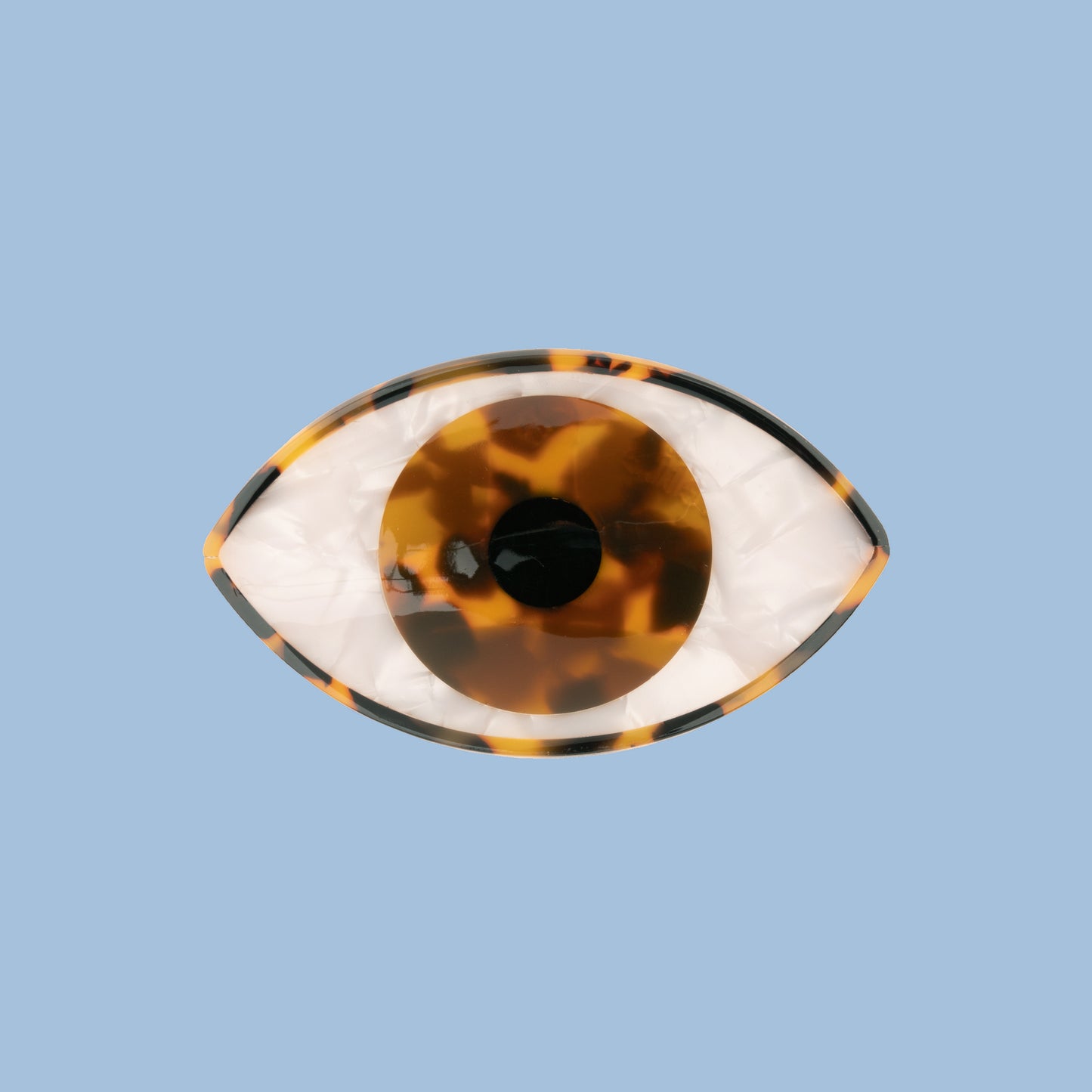 Eye Hair Claw - Brown