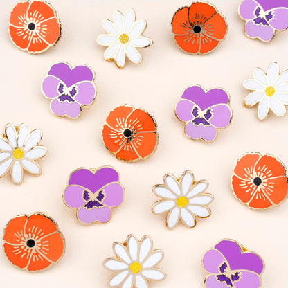 Pin's Coquelicot