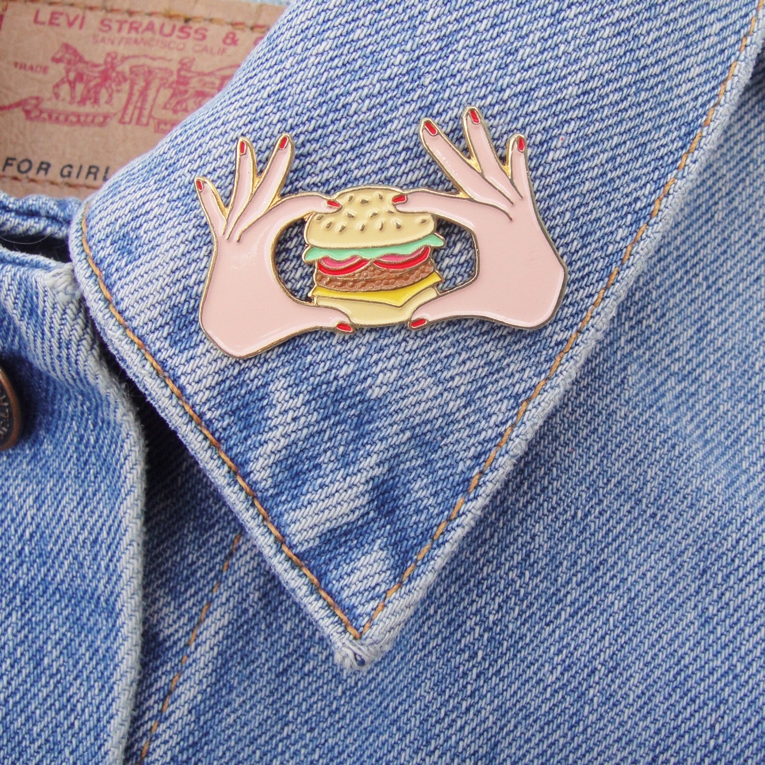 Pin's Burger - Coucou Suzette