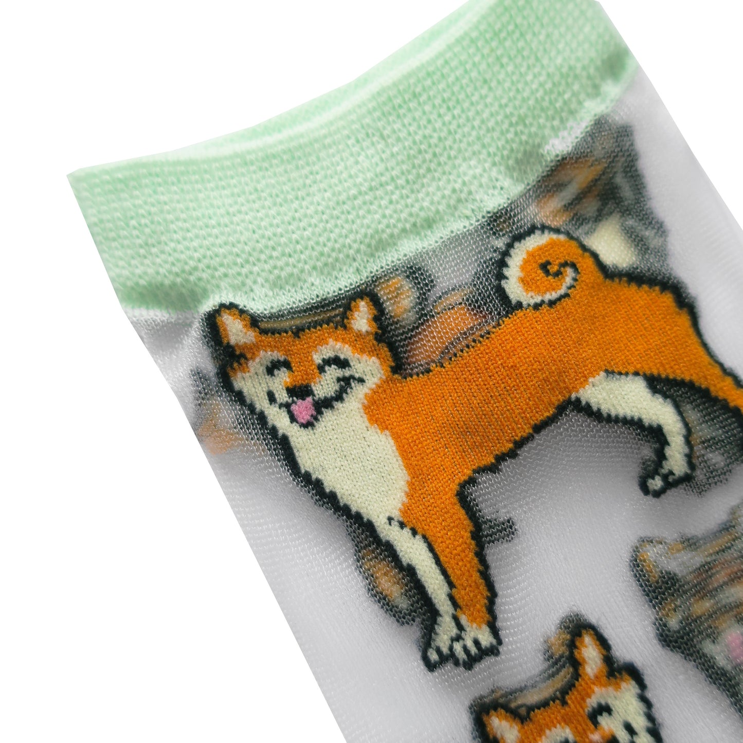 Chaussettes transparentes Shiba - Coucou Suzette