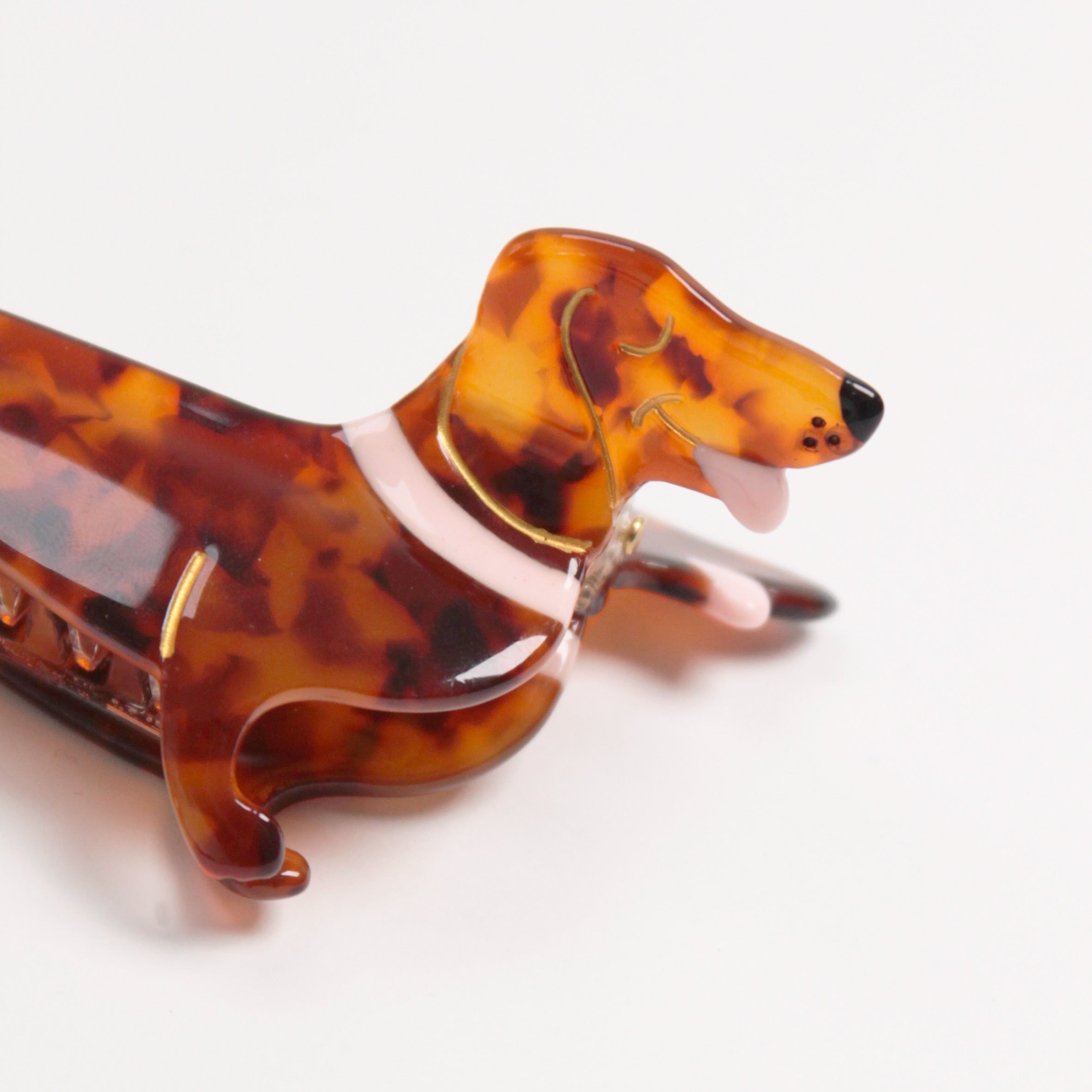 Dachshund store hair clip