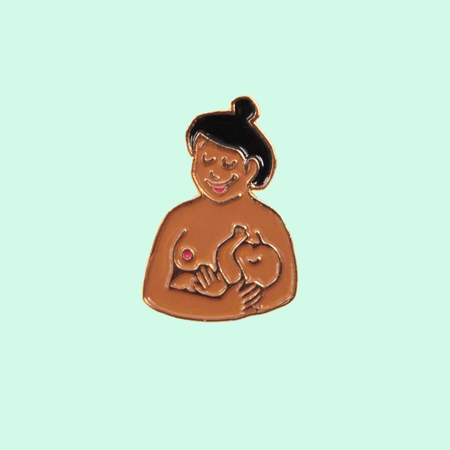 Breastfeeding Pin - Black