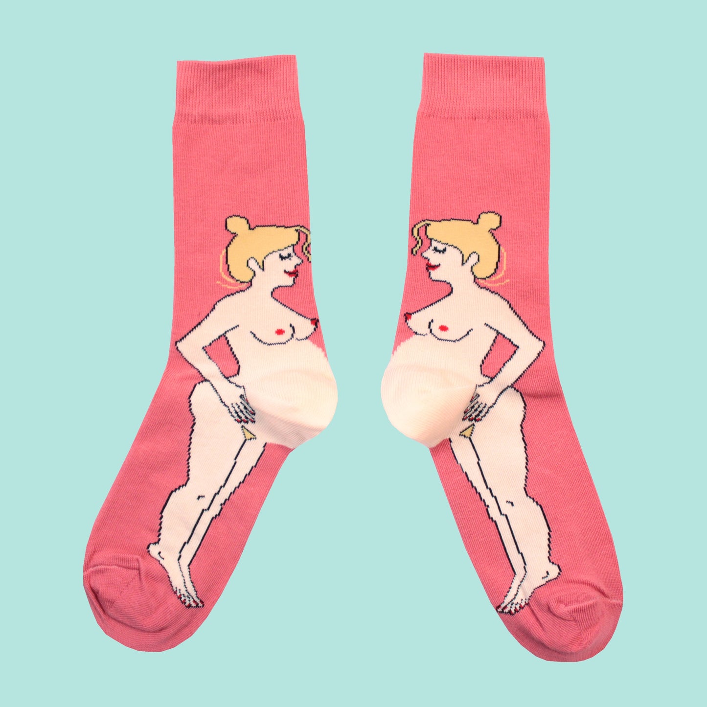 Chaussettes Enceinte - Blonde