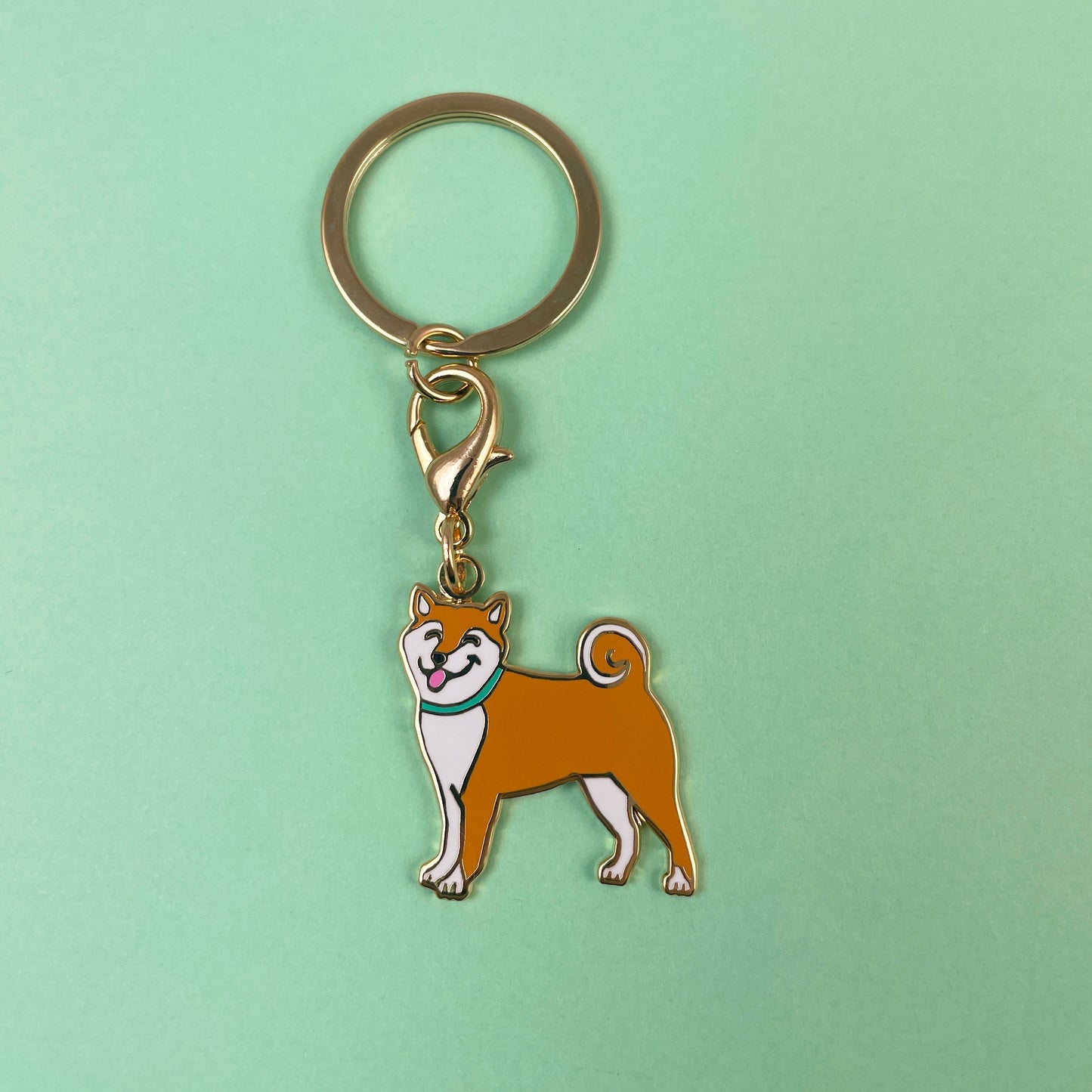 Porte-clé / Médaille Shiba - Coucou Suzette