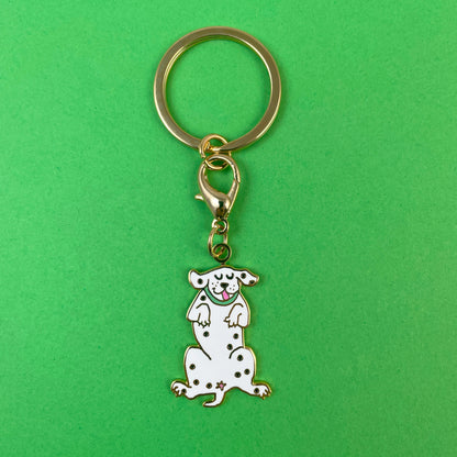 Dalmatian Key Ring / Pet Tag
