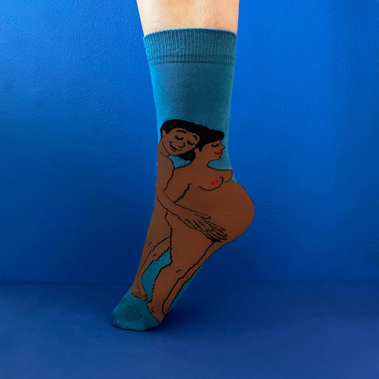 Chaussettes Parents - Maman et Papa noirs - Coucou Suzette