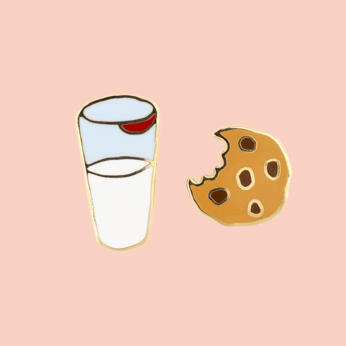 Duo pin's Cookie & Lait