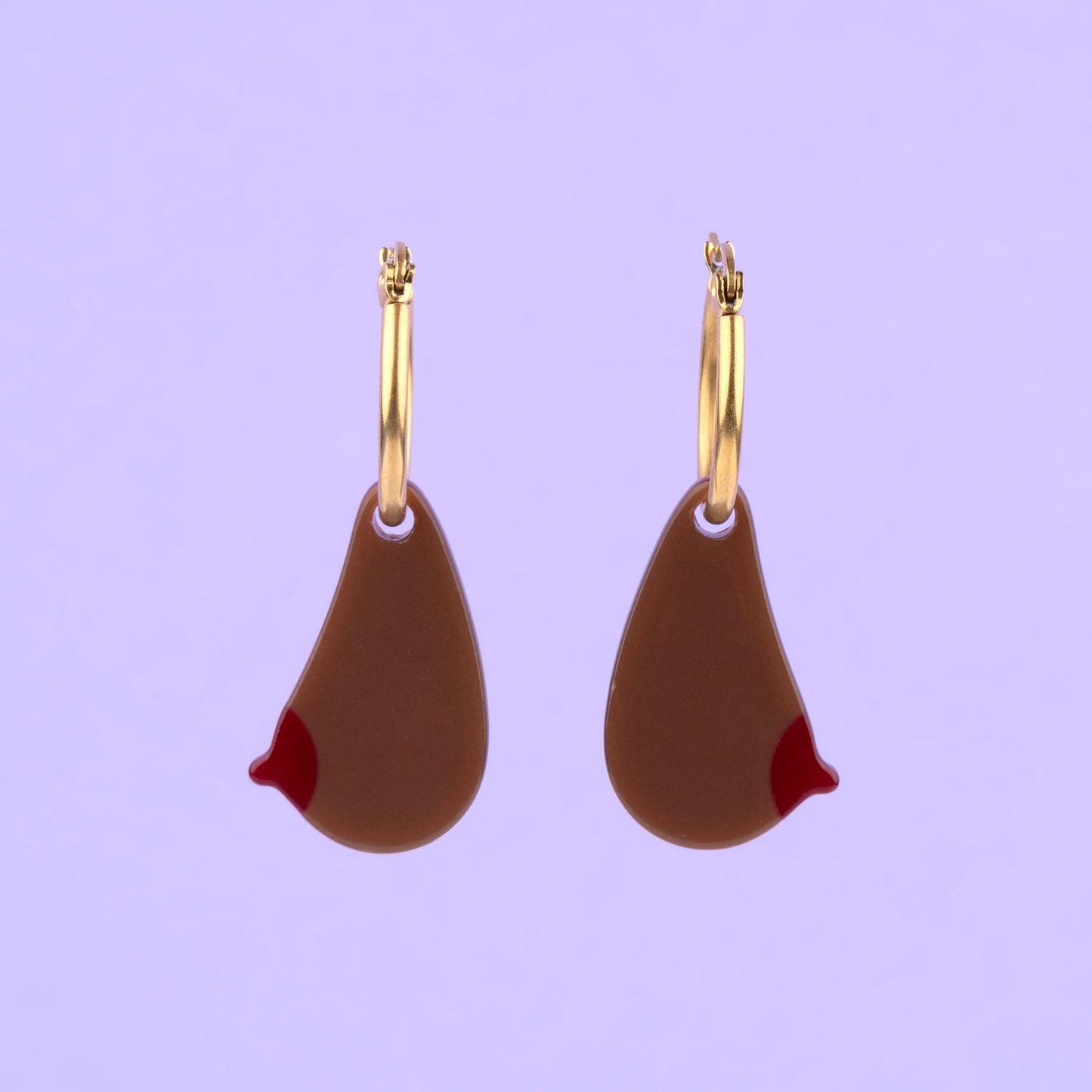 Boob Earrings - Black