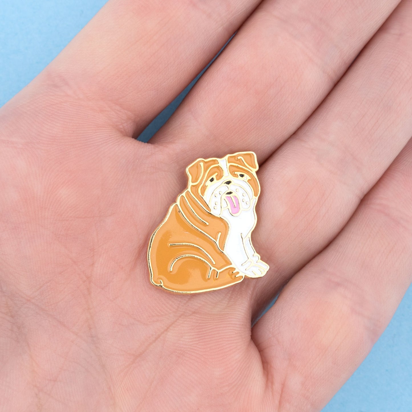 English Bulldog Pin