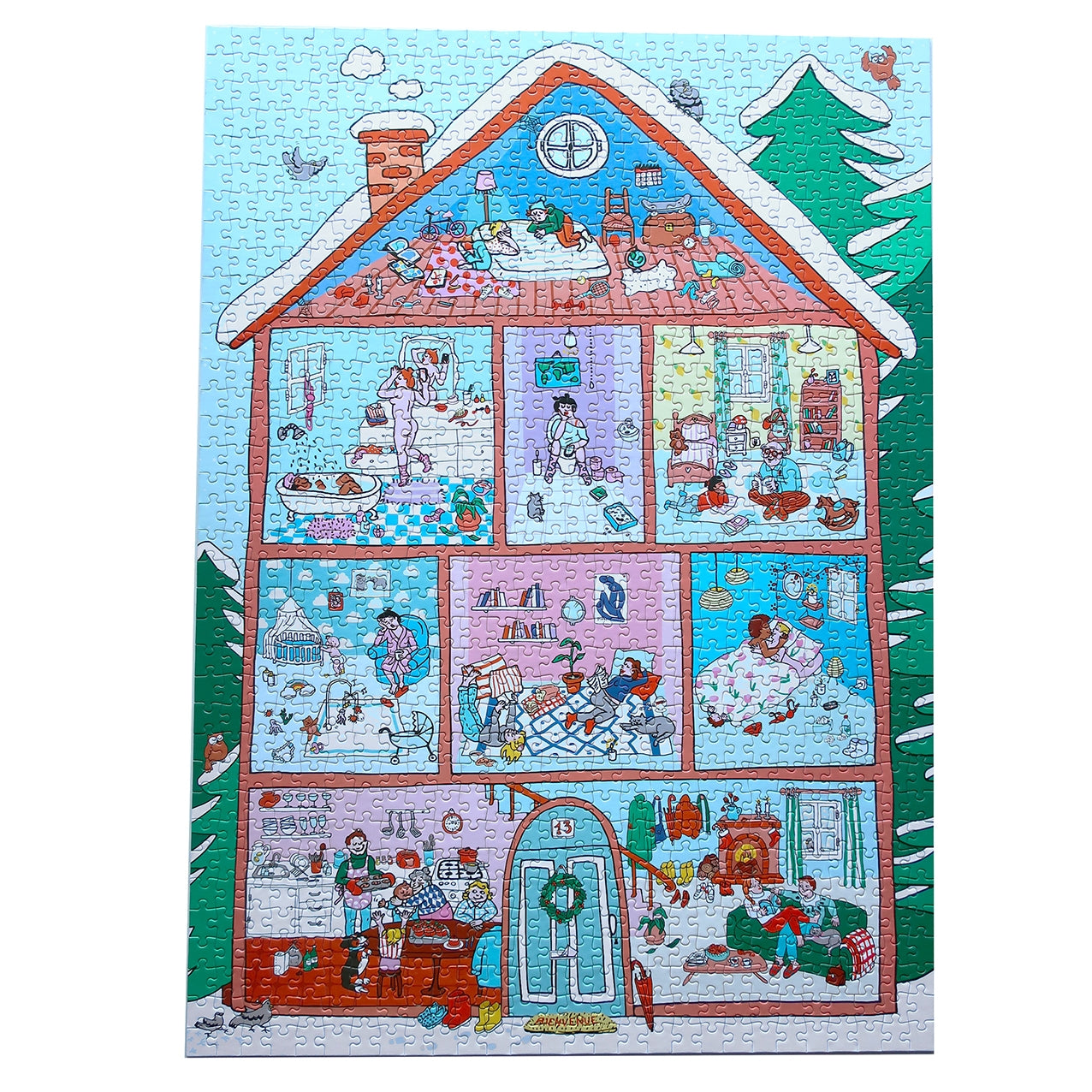 Puzzle Home Sweet Home - 1000 pièces - Coucou Suzette