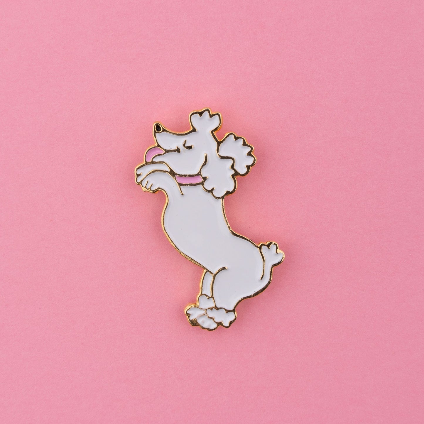 Poodle Pin