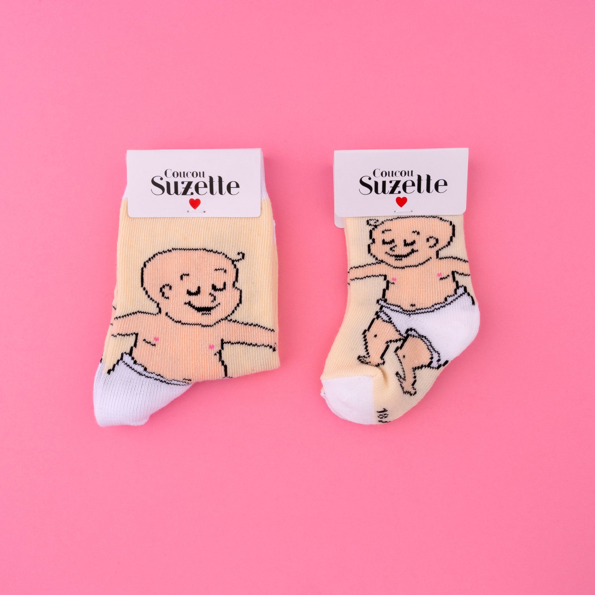 Lot 3 paires de chaussettes rose pour bébé prématuré fille > Babystock