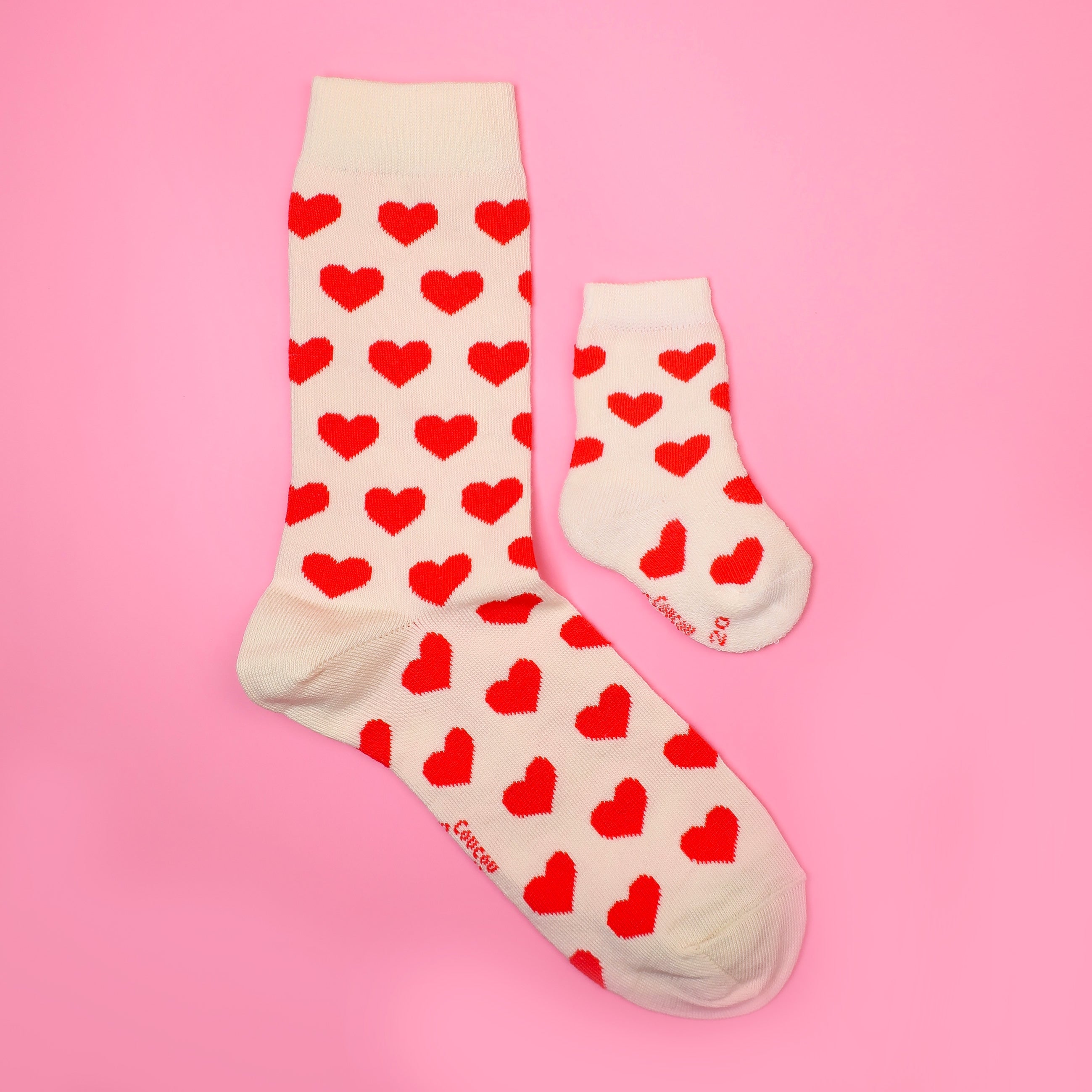 Chaussette avec best sale coeur derriere