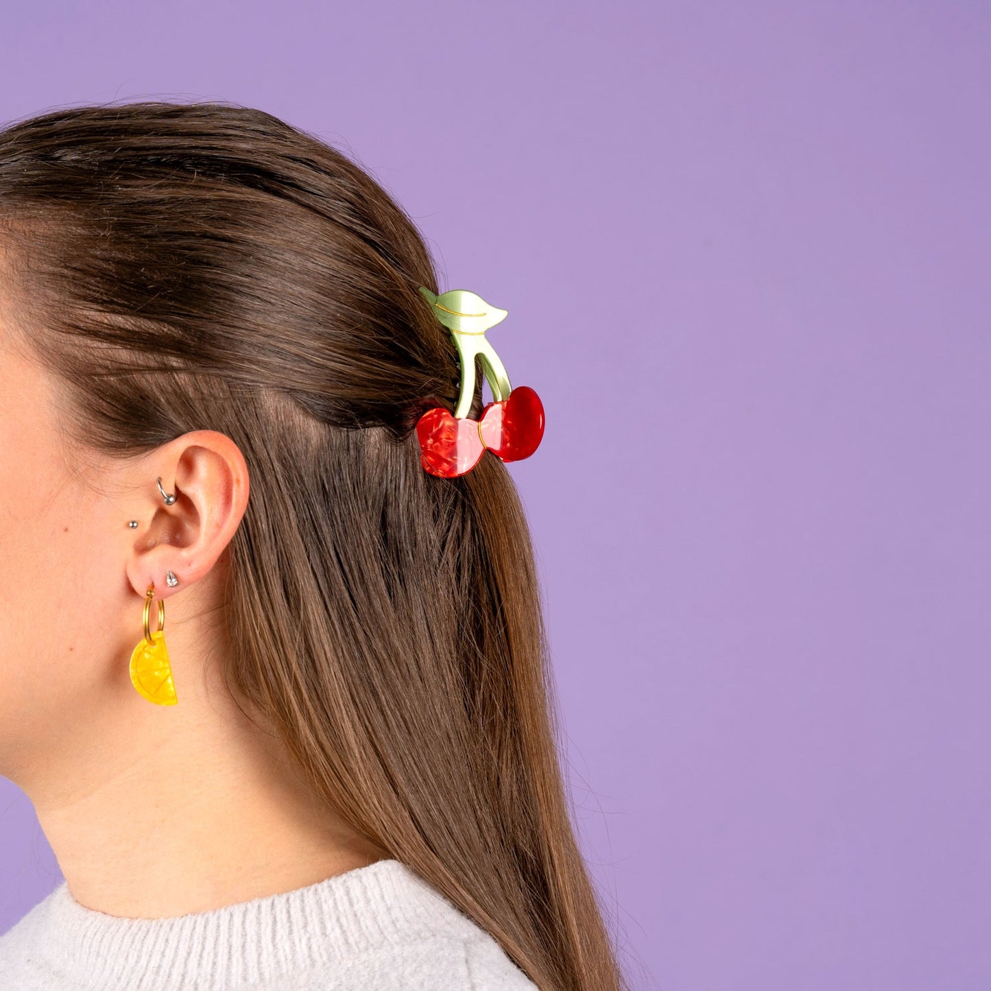 Boucles d'oreilles Citron - Coucou Suzette