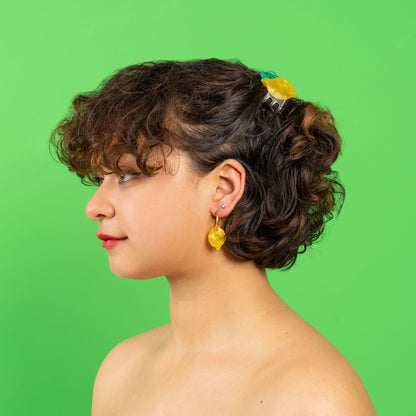 Mini pince à cheveux Citron - Coucou Suzette