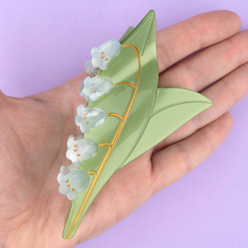 Lily of the Valley Flower Hair Claw – Coucou Suzette