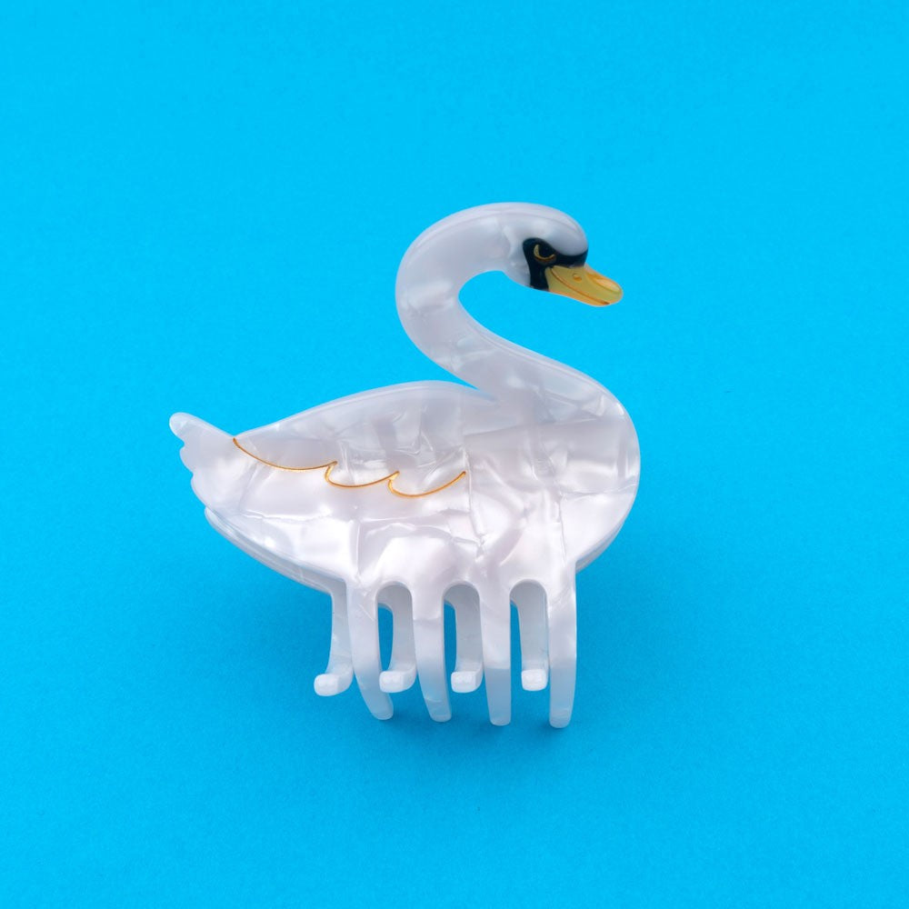 Swan Hair Claw