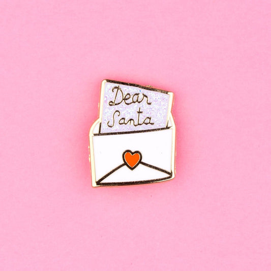 Santa Claus Letter Pin