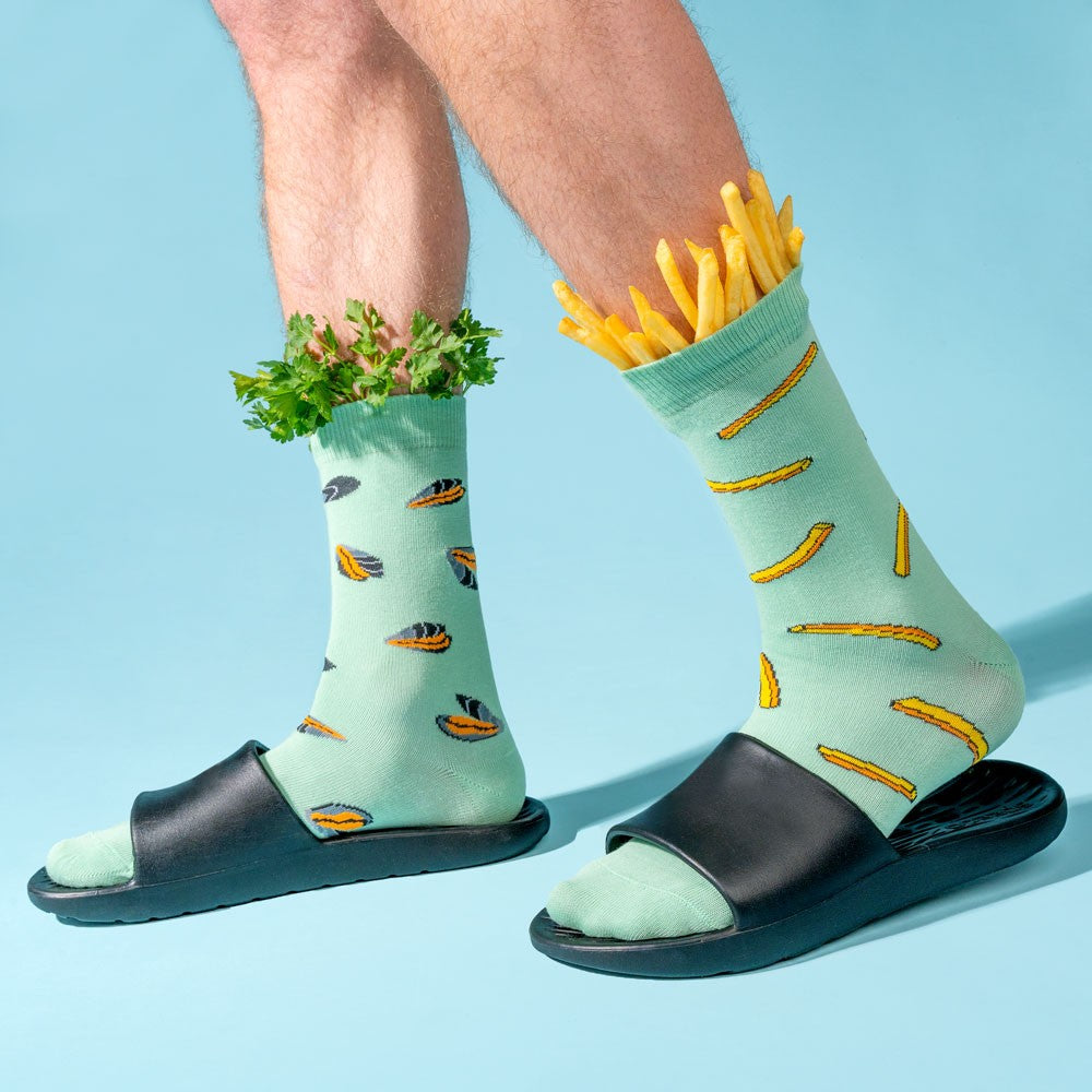 Potatoes & French Cheese Raclette Socks – Coucou Suzette
