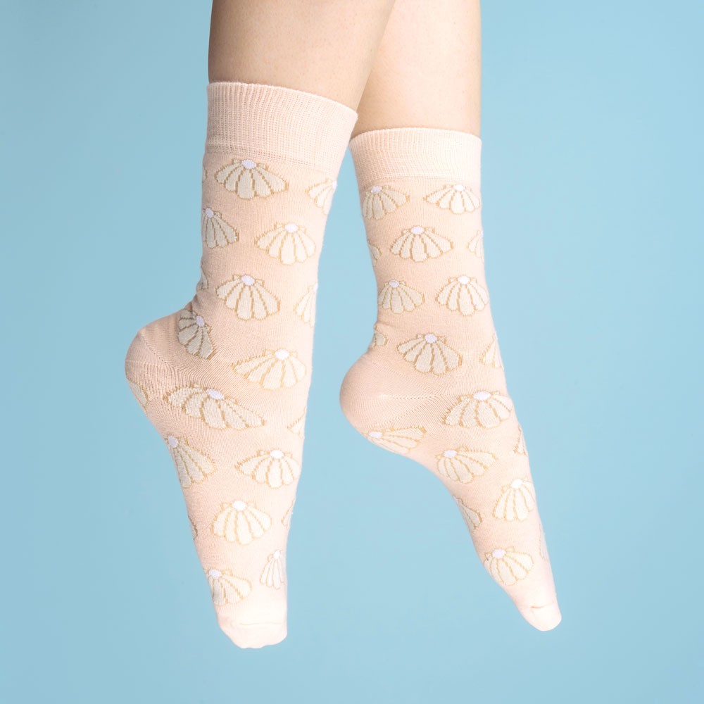 Chaussettes Coquille Saint Jacques - Coucou Suzette